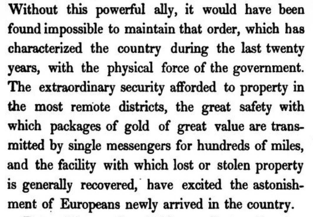 xspotsdamark's tweet photo. British official Brodie Cruickshank, who spent 18 years on the Gold Coast (Ghana) in the 19th century, noted crime was barely existent in the region because of fear of the Juju. Gold could be sent hundreds of miles with a single messenger with no worries , and stolen property was easily recovered; something that astonished European visitors