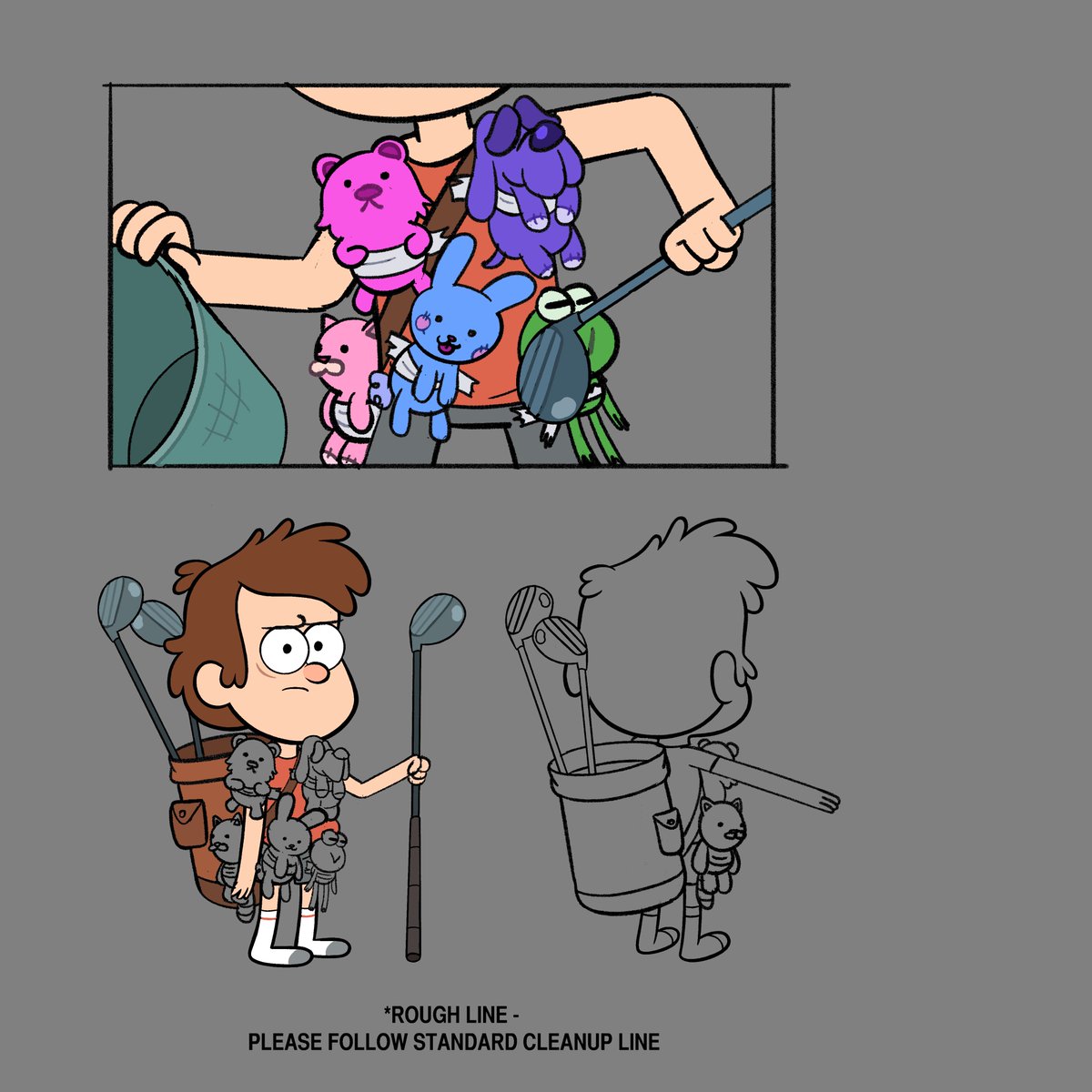 forever_gf618's tweet photo. Thing I love most about the website update is that it gives us two things I was kinda upset the art book didn't have.

First of all are the production material from the shorts. I was hoping we'd have a page for the shorts in the art book, but having the full HD images is a treat! https://t.co/yna9BMS9mT