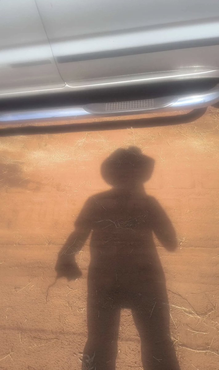 Michael__2819's tweet photo. A lone silhouette under a wide open sky. Days like this hit different. 🤠 https://t.co/uqiL1cI3qL
