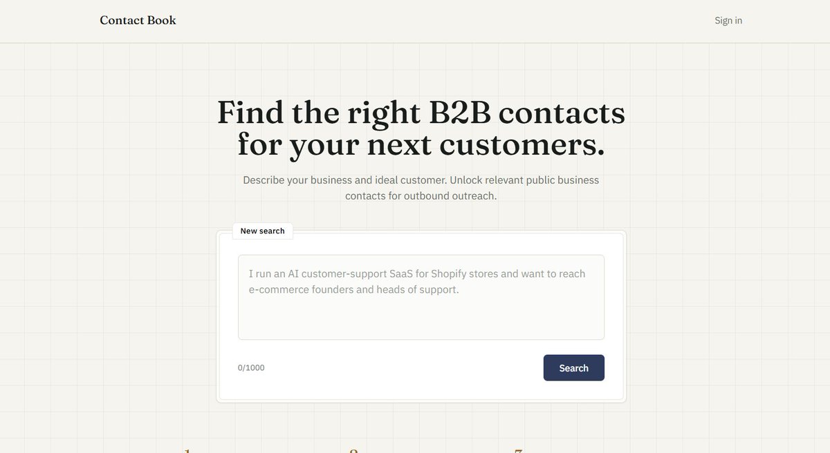 ankitkac's tweet photo. Day 2

Shipped a contact book for SaaS founders.

A simple tool to find B2B contacts for outbound.

https://t.co/BZ3joZH2Pc