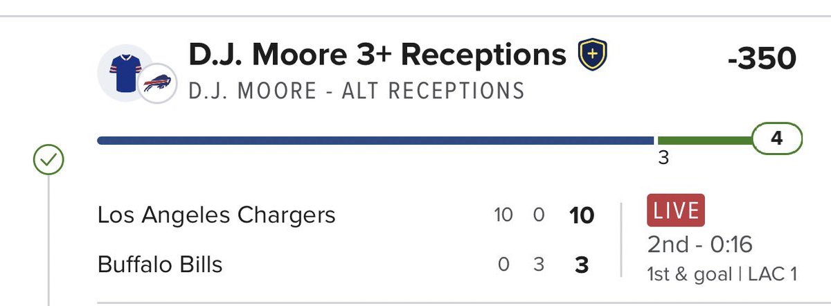 BigToney8's tweet photo. 💰 CASH DJ Moore!!💰

My highest rated play hits again ✅ https://t.co/5Zk832B3eC