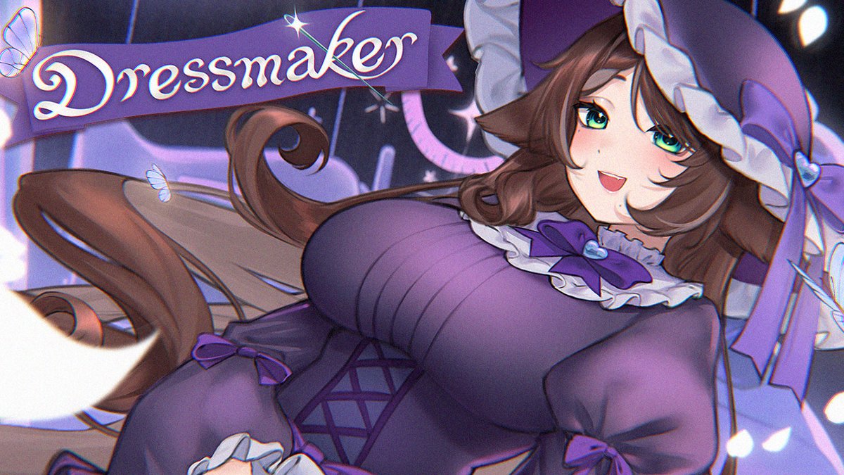 SugiAoki's tweet photo. OHOHO~! Come, come my dear, allow me to make you the perfect dress ♡

I love frilly and lacy clothing so I can’t wait to create tons of gothic/sweet lolita &amp; princess-core fashion pieces 🧵✨ I shall make you feel… Bonita! 

Dressmaker┊7pm EST / 8am JST https://t.co/D5fhqNt6gt