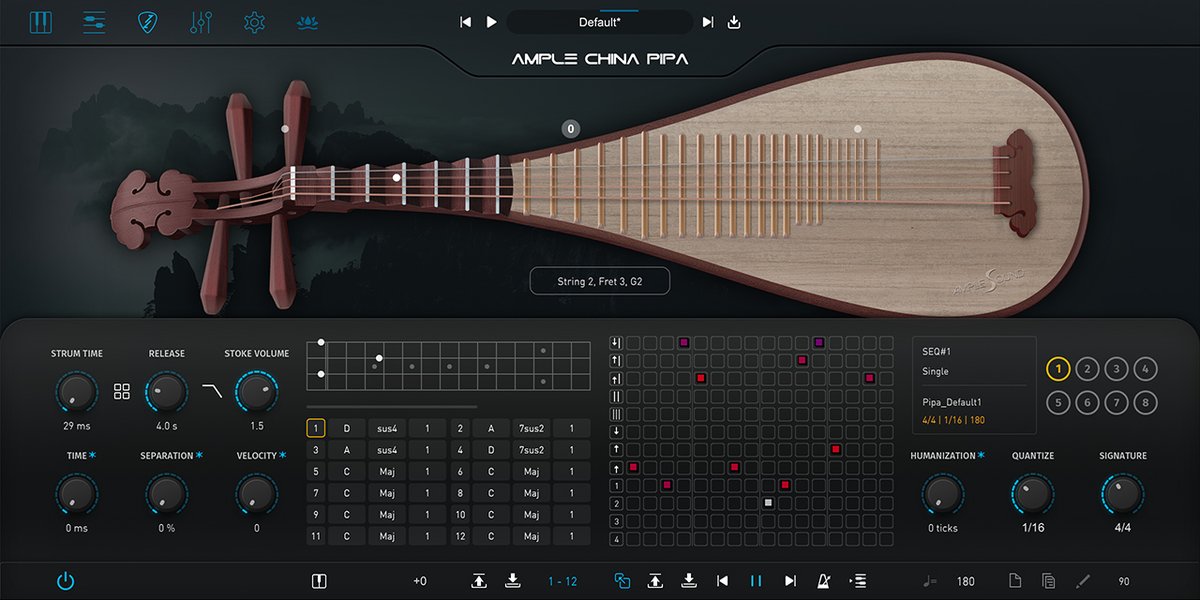 AmpleSoundNet's tweet photo. Free Upgrade - Ample China 4 introduces the all-new Riffer 4 across the entire Chinese instrument series.  Users upgrading from an earlier version to v4.1 will need to reinstall the new sample libraries. Special Discount available until October 25 https://t.co/pvz53hJBOo https://t.co/NAlF5i8gVH