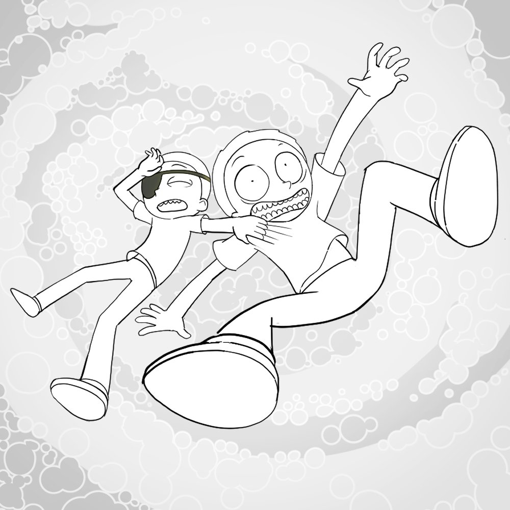 mortyslop's tweet photo. the iconic redraw #pemorty #mortycest https://t.co/OxufWLheTa