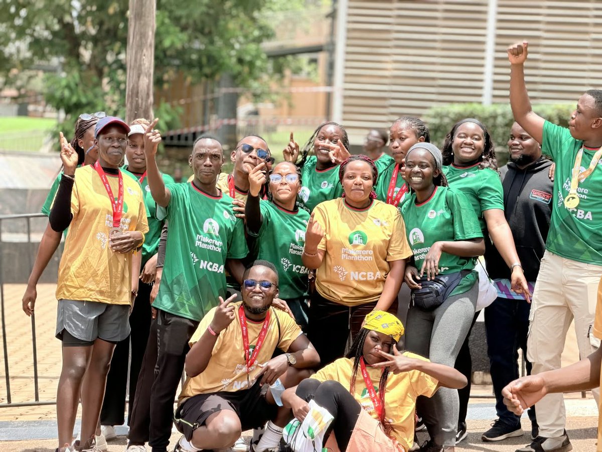 AsasiraLeticia's tweet photo. Ran with purpose, finished with pride!
It's the @MakRun_Ug !
But eee 21km almost killed me🤣🙌 https://t.co/RuA3oBEoeY