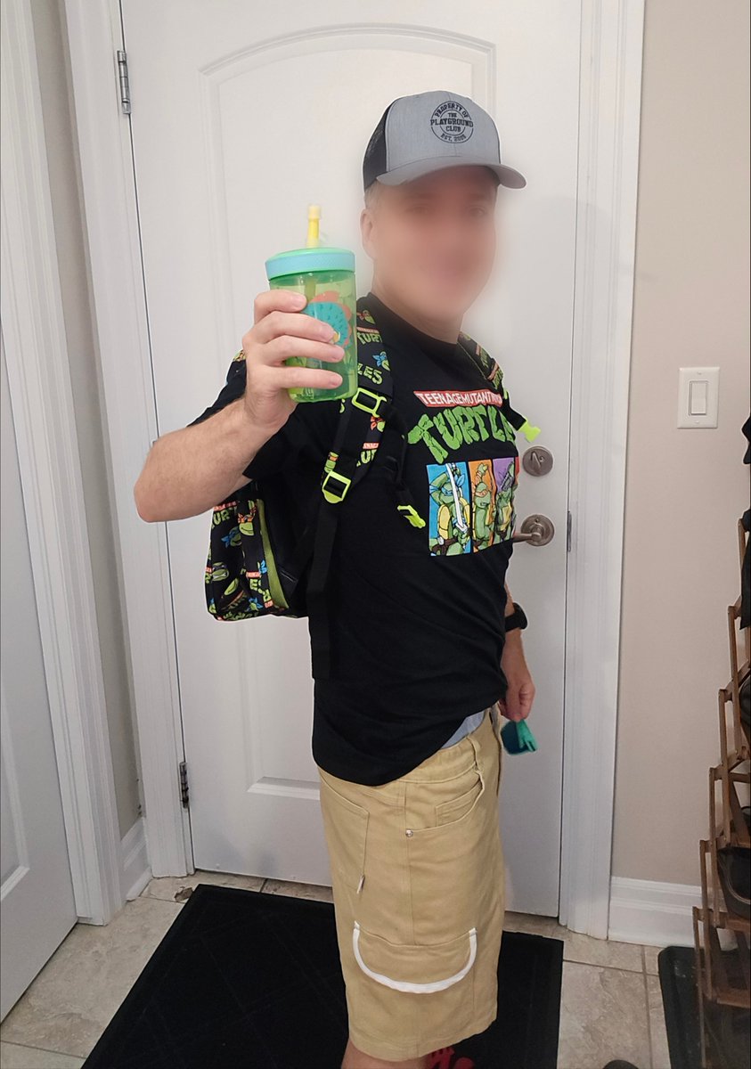 abdl_mikey's tweet photo. Trying out Halloween costume ideas.

Is "90s kid who's excited to start preschool but a little nervous about daddy taking him in with extra pull-ups and a naptime diaper" too on the nose? https://t.co/PfqDDTExU6