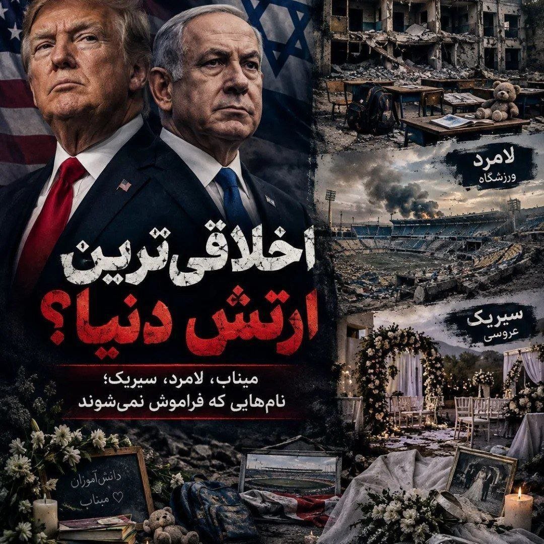 ibwrsx's tweet photo. @andyburnham The claim of the world's most moral army amid the ruins of Minab, Lamerd, and Sirik, where the names of these places are intertwined with grief and sorrow

#MostMoralArmy https://t.co/4RWHO6XMXE