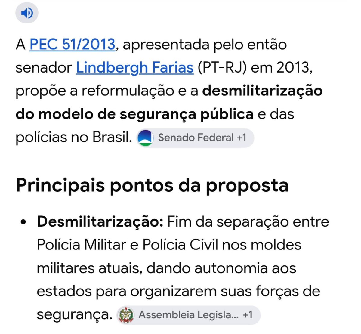 Reporter_Samuel's tweet photo. URGENTE: Lula acabará com a Polícia Militar em seu próximo governo. 

O projeto é de Lindbergh Farias, esposo da Ministra Gleisi Hoffmann (que será indicada por Lula ao STF). O projeto é um dos primeiros que o Governo quer passar ainda esse ano no Congresso Federal. https://t.co/qx459zuWmx