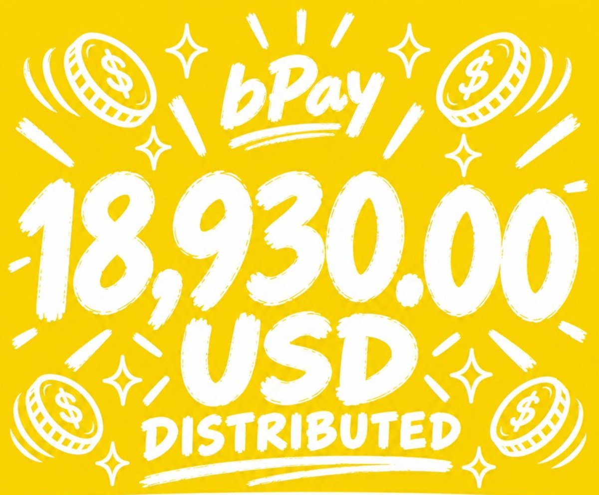TheBlockchainID's tweet photo. bPay (@usebPay) has distributed $18,930.00 💥 

🏆 Rewards: Join and Claim $20 ($BNB)

How to Claim: 
🔗 Link to claim: https://t.co/7vjxKROuvo
1: Verify your Binance Square account.
2: Complete all the required tasks. 
3: Done

📜 (1/2)
#Binance #CryptoBonus #BNB #BinanceSquare https://t.co/euXK0fxrbV