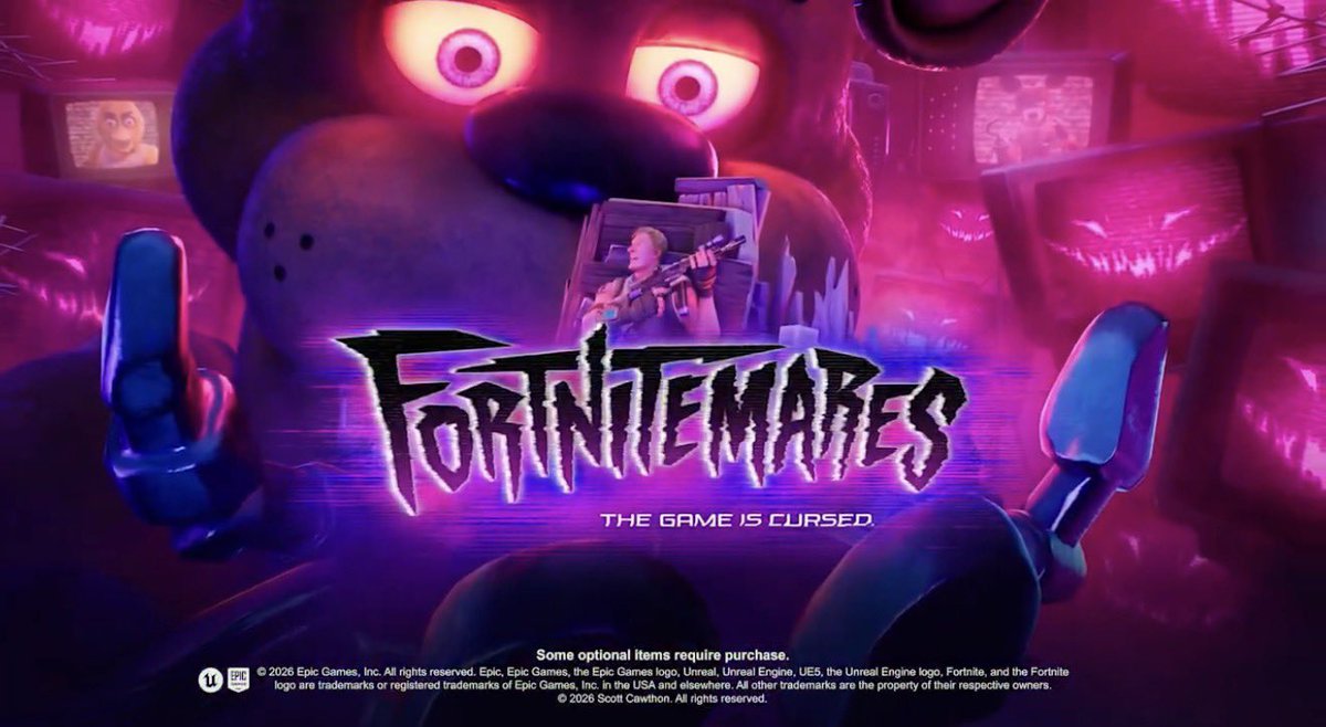 Nizedony's tweet photo. Fortnitemares & Escape From Playtime both start on October 1st.
Will be very busy next week.