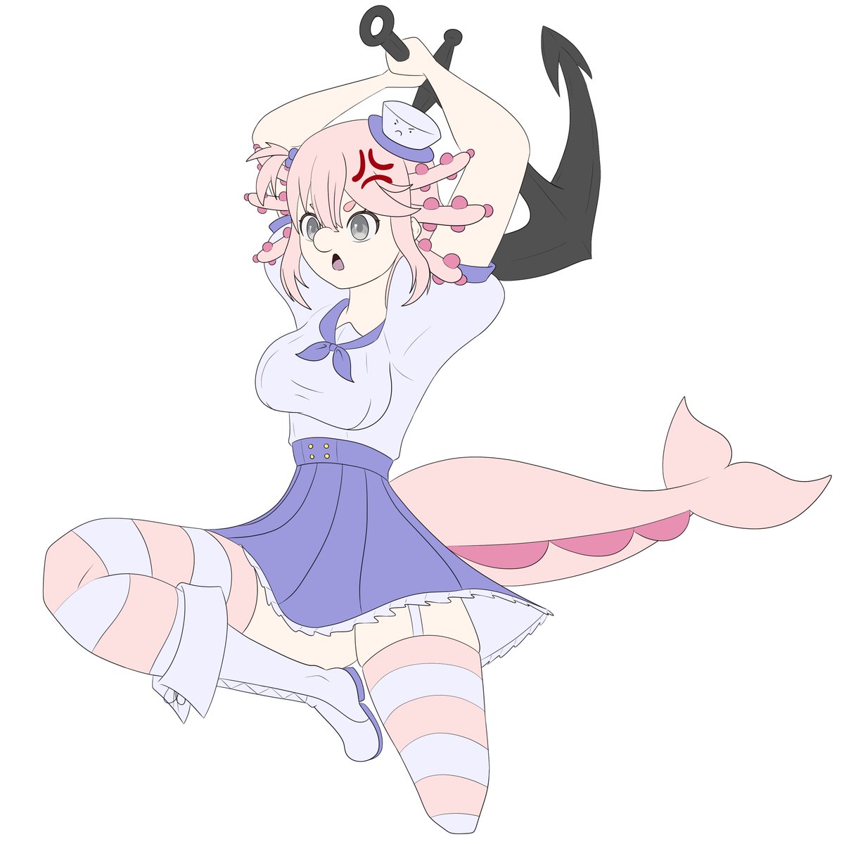 Demonpie666's tweet photo. Another super fun Vtuber to follow with a cute design and cool little community! @axieblobyl https://t.co/PgFvSO4ehP