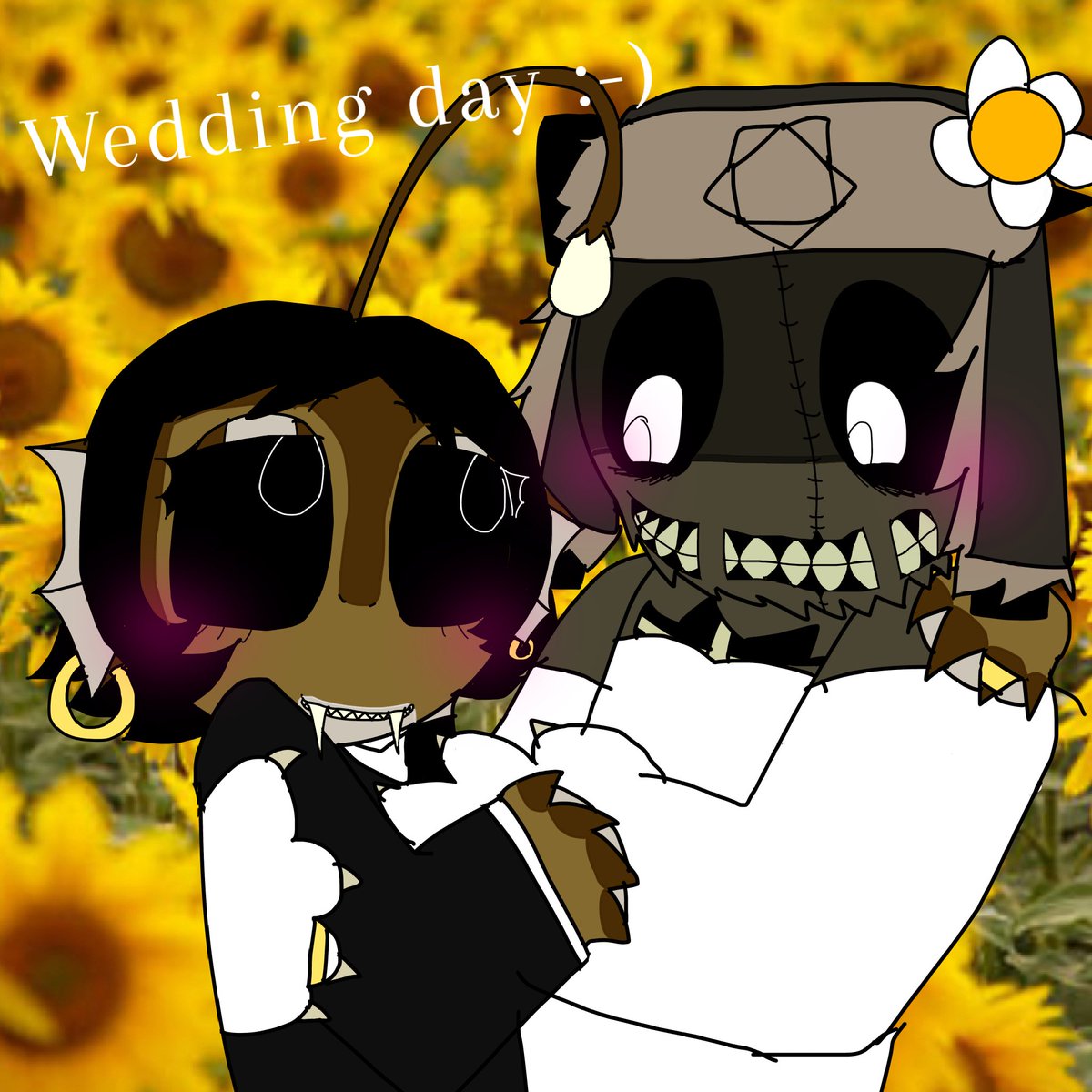 lou_den34's tweet photo. frogermonium wedding day :-)🌻

@ViNNiOZZZ #pressure https://t.co/2dUNAoPniz
