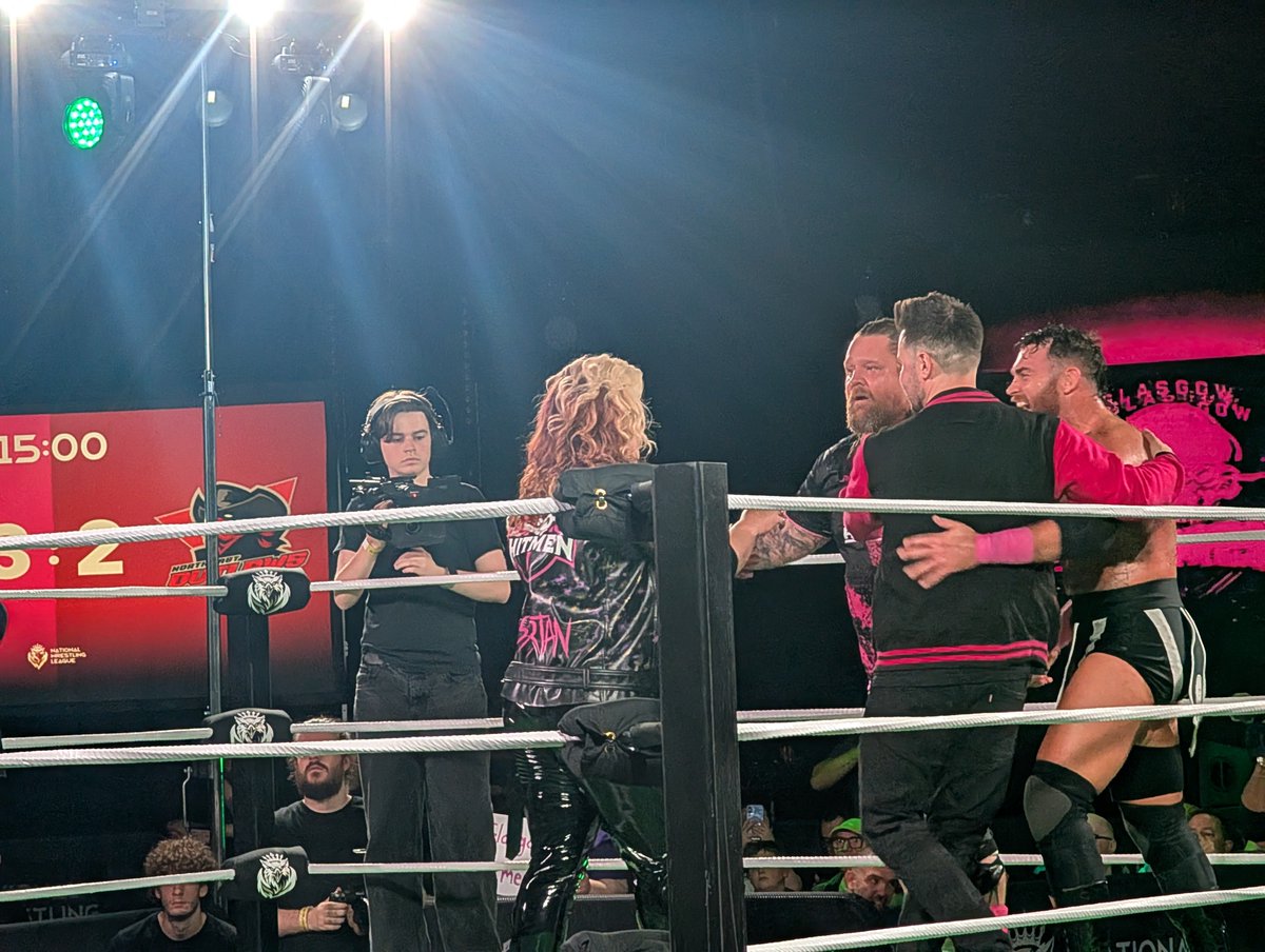 BOYcooke's tweet photo. @BaileyC92751590 getting his film on at @NationalWresLg https://t.co/B2YgRS2C1F
