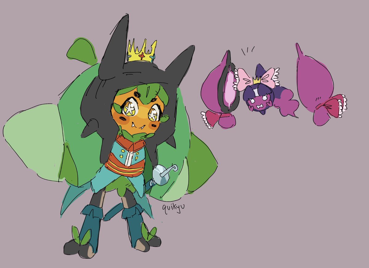 quikyu_art's tweet photo. Heheh I drew them again https://t.co/0Ewp3offoJ