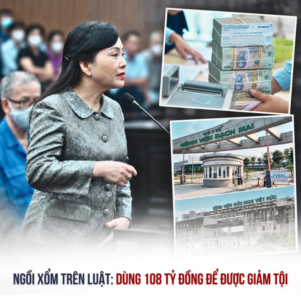 chantmmedia's tweet photo. 108 TỶ ĐỒNG ĐÃ KHẮC PHỤC, 6 NĂM TÙ VẪN GIỮ: VỚI NGƯỜI DÂN, OAN SAI CÓ BAO GIỜ ĐƯỢC “NHẸ TAY” NHƯ VẬY?

Ngày 26/9/2026, VnExpress đăng bài “VKS: Không thể chuyển 6 năm tù thành án treo với bà Nguyễn Thị Kim Tiến”. Viện kiểm sát ghi nhận cựu Bộ trưởng Y tế đã khắc phục đủ 108 tỷ đồng, có thêm nhiều tình tiết giảm nhẹ nhưng cho rằng mức án 6 năm không đủ điều kiện hưởng án treo.

108 tỷ đồng đã được nộp đủ nhưng án treo vẫn là “không thể”. Tại phiên phúc thẩm, VKS đề nghị giảm cho bà Tiến từ 6 tháng đến 1 năm tù, đồng thời bác đề nghị án treo vì không đủ điều kiện. Điều này cho thấy pháp luật không coi việc khắc phục toàn bộ hậu quả là căn cứ duy nhất để miễn chấp hành hình phạt tù. Nhưng câu hỏi đặt ra là: khi một bị cáo đã khắc phục toàn bộ nghĩa vụ dân sự, cơ chế đánh giá tình tiết này phải được giải thích minh bạch đến mức nào để người dân hiểu vì sao “nộp đủ” chỉ giúp giảm án mà không thể chuyển thành án treo?

Theo bản án sơ thẩm được VnExpress ngày 27/5/2026 dẫn lại, tổng thiệt hại thất thoát, lãng phí được xác định là 803 tỷ đồng, bà Tiến phải bồi thường 108 tỷ; tòa cũng xác định bà có vai trò cao thứ tư và nhận 7,5 tỷ đồng từ cấp dưới. Vì vậy, tranh luận không thể chỉ xoay quanh chuyện “đã nộp tiền hay chưa”, mà phải nhìn vào trách nhiệm quản lý, vai trò của từng người và hậu quả đặc biệt lớn của vụ án.

Dặt cạnh những người dân từng bị oan mới thấy cái giá của một phán quyết tư pháp đáng sợ đến thế nào. Ông Nguyễn Thanh Chấn từng ngồi tù oan 10 năm và được bồi thường 7,2 tỷ đồng; ông Trần Văn Thêm mang thân phận tử tù suốt 44 năm, được bồi thường 6,7 tỷ đồng. VnExpress từng dẫn lời Chủ nhiệm Ủy ban Tư pháp Lê Thị Nga: “Không gì bồi thường được việc đưa một con người vào tù oan, dẫu chỉ một năm.”

Người dân bị oan có thể mất 10 năm, 17 năm, thậm chí cả đời để đòi lại danh dự; còn khi một cựu quan chức xin giảm án, mọi tình tiết lại được đặt lên bàn cân rất kỹ.

Pháp luật phải nghiêm, nhưng nghiêm và minh bạch với mọi người mới là điều quan trọng nhất. Bởi công lý không chỉ được đo bằng việc bản án nặng bao nhiêu năm, mà còn bằng việc người dân có tin rằng cùng một nguyên tắc sẽ được áp dụng cho người có chức vụ và người không có chức vụ hay không.

#antreo #kimtien #thatthoat #chantroimoi