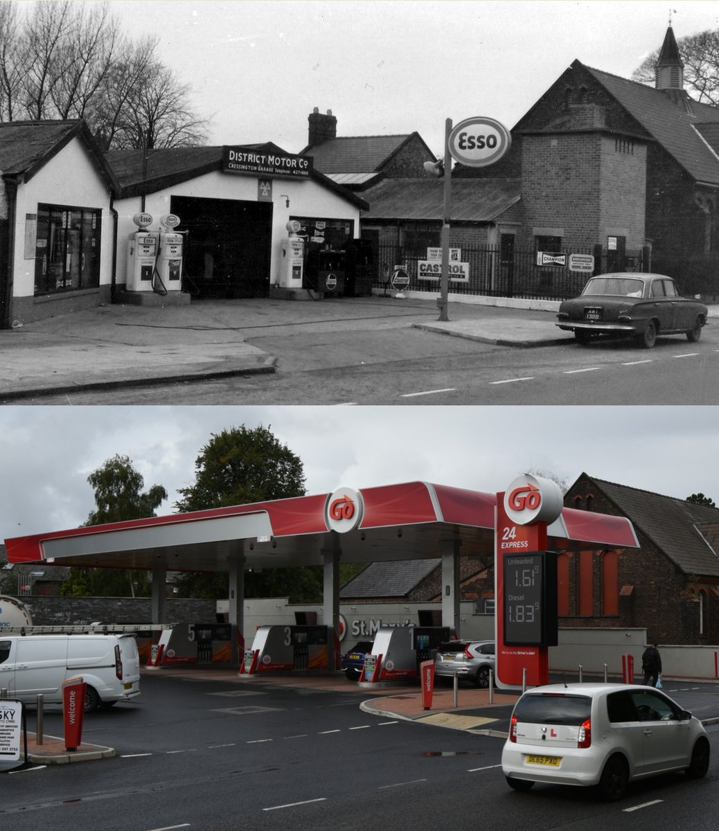 keithjones84's tweet photo. St Mary's Road, Garston, 1960s and 2026

Original photograph by Ken Smith https://t.co/hOqFtyKmu6