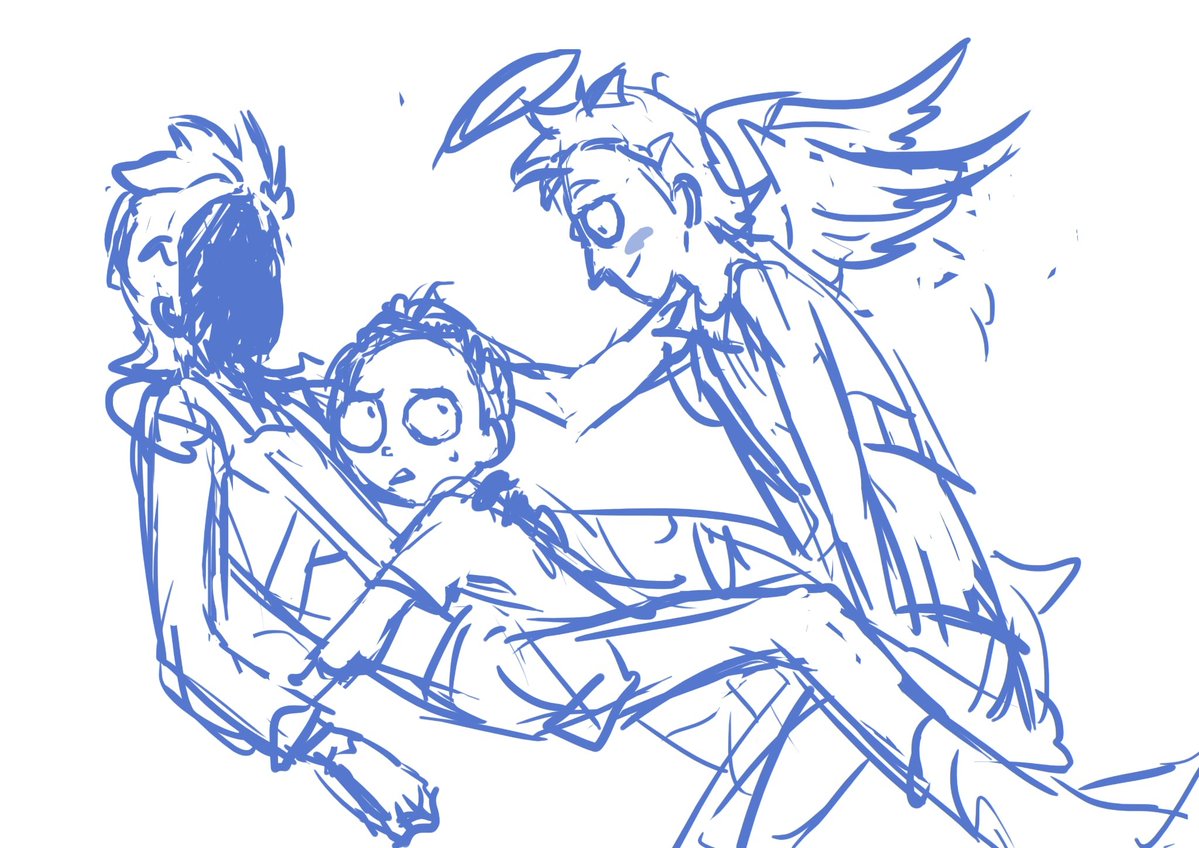 cheorinne's tweet photo. Your grandpa is back, Morty #primecest https://t.co/Oj0064uZsA