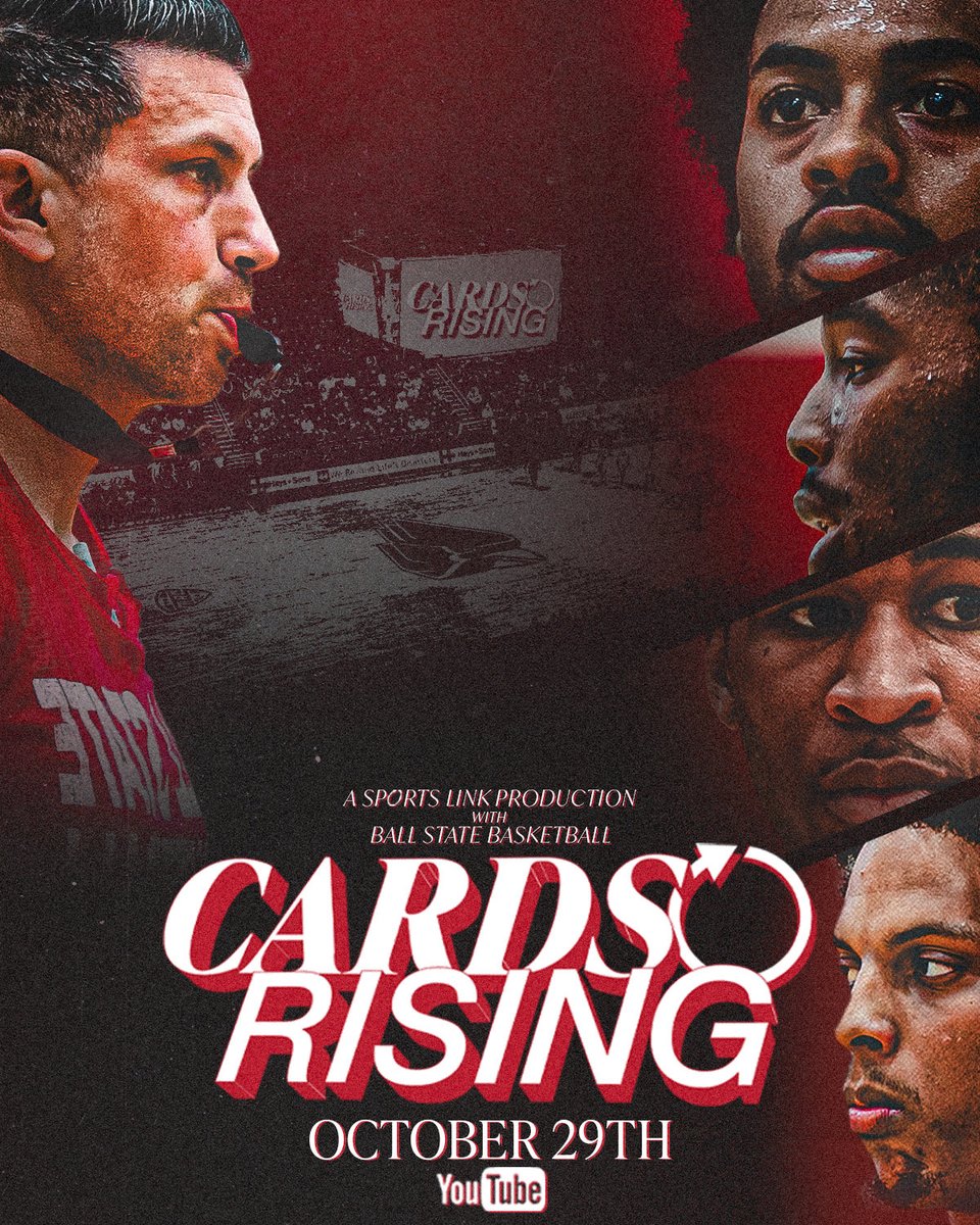 BallStateMBB's tweet photo. A new docuseries, from the award-winning Ball State Sports Link, premieres Oct. 29. 👀 https://t.co/kdStfFNQ1n