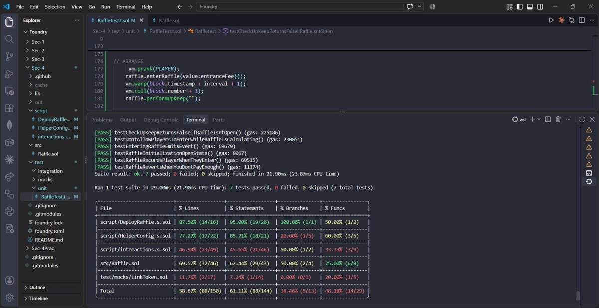 sa80463's tweet photo. Day 37: Becoming a top Web3 security researcher
⏳ Hours worked: 1 hr 16 mins

Practiced on Ethernaut today. It was my first time, so the majority of the time went into figuring things out and getting used to the setup. https://t.co/zmhpJOQmQb