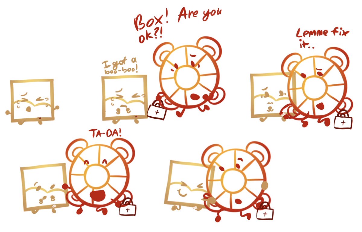 St4rryf1zz's tweet photo. Boxring siblings hc comic aww look at Lifering being a good big brother 

i tried making them somewhat kid-like https://t.co/SUvTzuM8vX