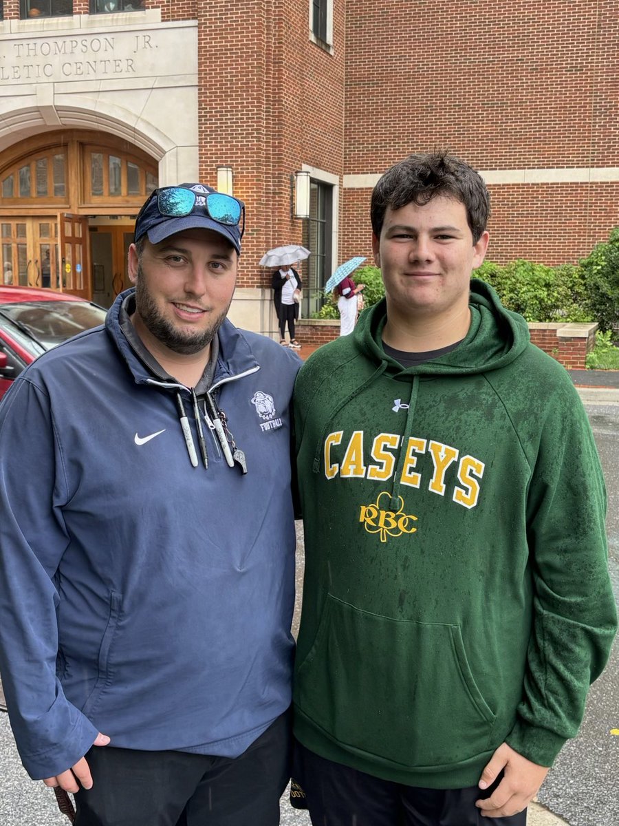 mwheeler2010's tweet photo. Thank you to @HoyasFB @coachsgarlata @jackwmcdaniels @CoachPartin @sharriffloyd for the game day invite. I had a great time and loved learning about Georgetown football.

@CoachLangeRBC @coachrosenfeld @MattMosquera17 @RBC_Prospects @mjfrecruits @Barnaby94 @ESSAfitnessNJ https://t.co/f0CLwG0VZ5
