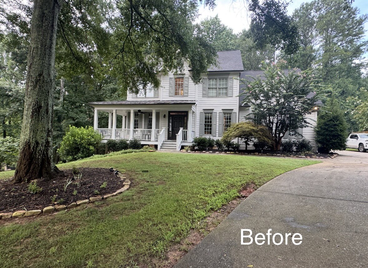 Triciax2jd's tweet photo. Before and After @TruGreen https://t.co/DaG0jiyHjH