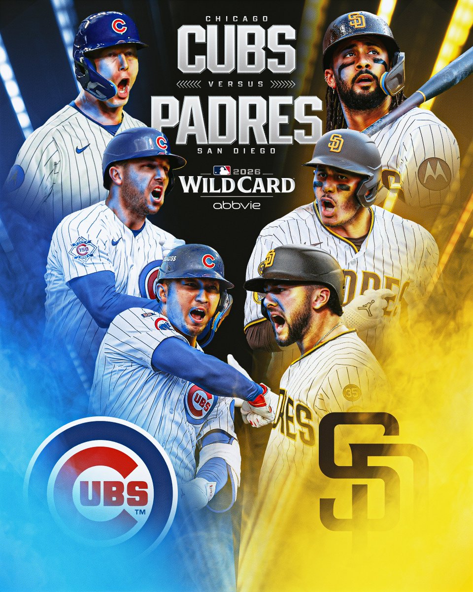 Cubs-Padres in San Diego is gonna get WILD

Can't wait for this series to start on Tuesday 🍿

(MLB x @​AbbVie) 
 [📷](https://pbs.twimg.com/media/HTPkZSRWcAAc2