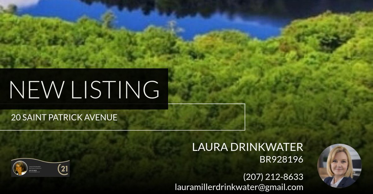 Lauradrinkh20's tweet photo. Land for sale!  Take a look at this new listing in Lewiston! Click below for more information and tag anyone who might be interested!

Laura Drinkwater
Your local expert
Century 21 Advantage
207-212-8633 https://t.co/N2qrRFs4M7
