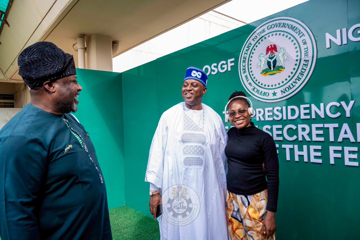 Alexcassy's tweet photo. My daddy, my daddy 💃🏼💃🏼💃🏼💃🏼The boss of bosses, the one who makes sure you are improving every time I cannot but admire your tenacity and your intelligence in dealing with issues some of basically see as hopeless. With you I have the assurance that the renewed hope agenda of Mr President @officialABAT will reach every nook and cranny of this country, I’ve seen how you took up the challenge when got to NBTI and how you have turned things around especially with the NextGen innovation challenge. 
Dr K.K Raji @KolawoleRaji4 I celebrate you today and always sir. Keep soaring higher and may God continue to bless you sir.
