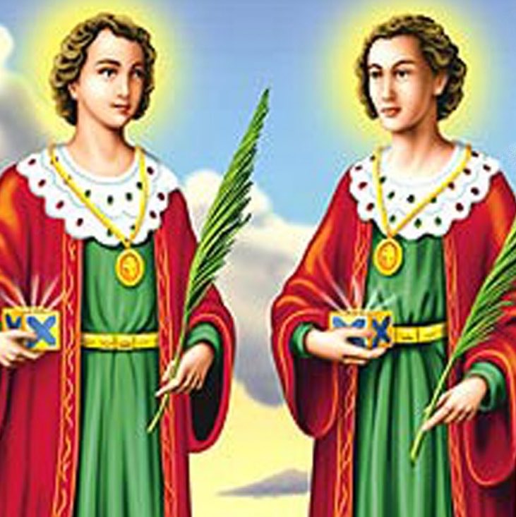 choquei's tweet photo. 🚨HOJE: 27 de setembro o Brasil celebra Cosme e Damião com doces, caruru e homenagens aos Ibejis e erês. https://t.co/8EXsKzPnx1