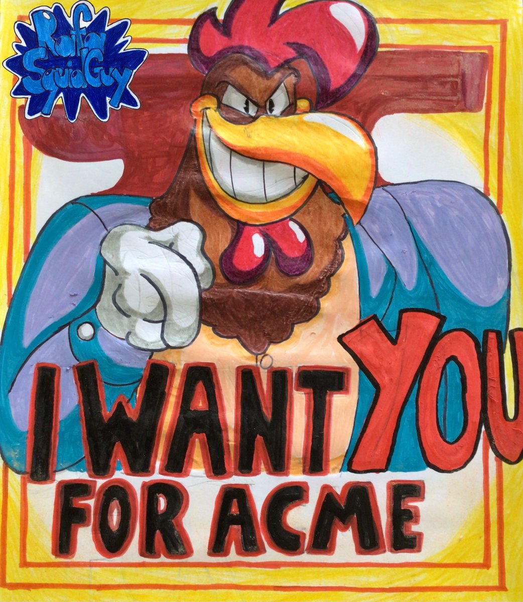 NewRafaSQ's tweet photo. "Cartoons are resilient, son!"
#coyotevsacme #foghornleghorn #looneytunes #Cartoon https://t.co/Ep9w9daC79