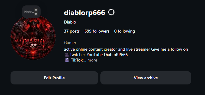 DiabloRP666's tweet photo. getting the popularity on insta guys xx https://t.co/XIhpdf1Ayr