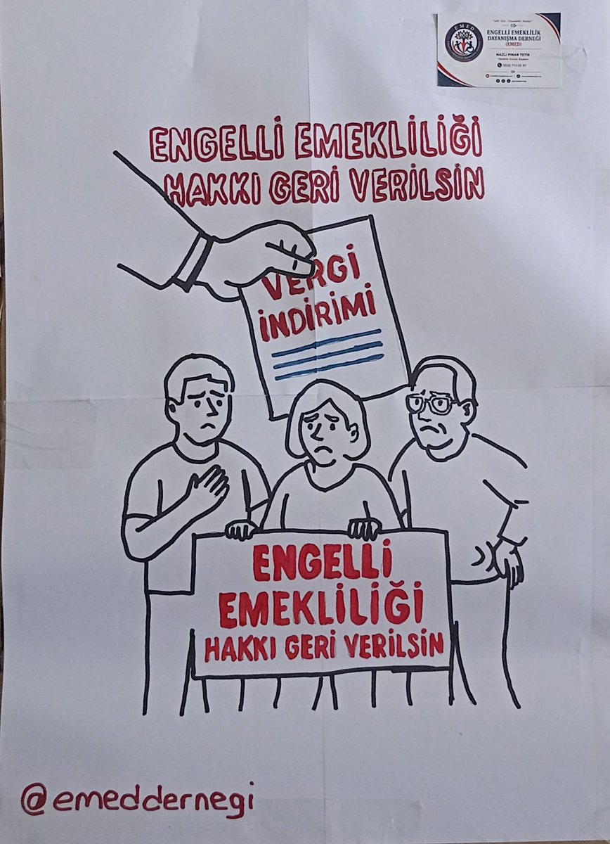 MHakozu's tweet photo. ENGELLİNİN SABRI KALMADI #EngelliEmeklilikte https://t.co/B0plBrSUUC