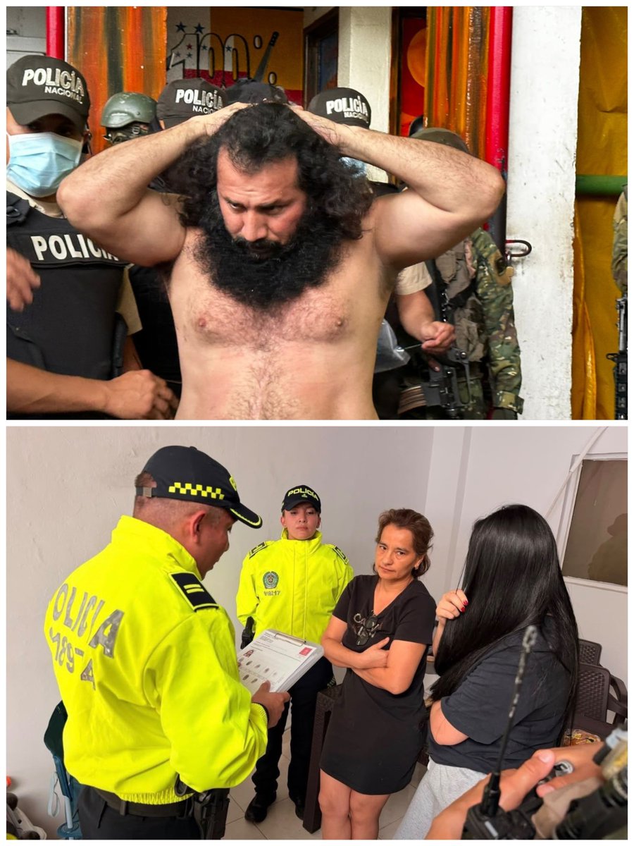 ojocolombia2026's tweet photo. 🇨🇴 Capturan en Colombia a la ESPOSA e Hija De Alias FITO, narco de MANTA ECUADOR.

PETRO estuvo 3 días en el mismo condominio donde alias Fito tenia una mansión.

Comienzan a aparecer las llaves!! https://t.co/9YxhvVvySe