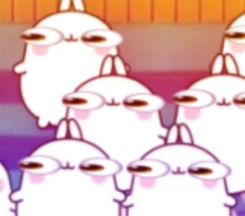bmeogwx's tweet photo. Antes de Chiikawa teníamos a Molang, el verdadero goat https://t.co/tCqEWJLujx