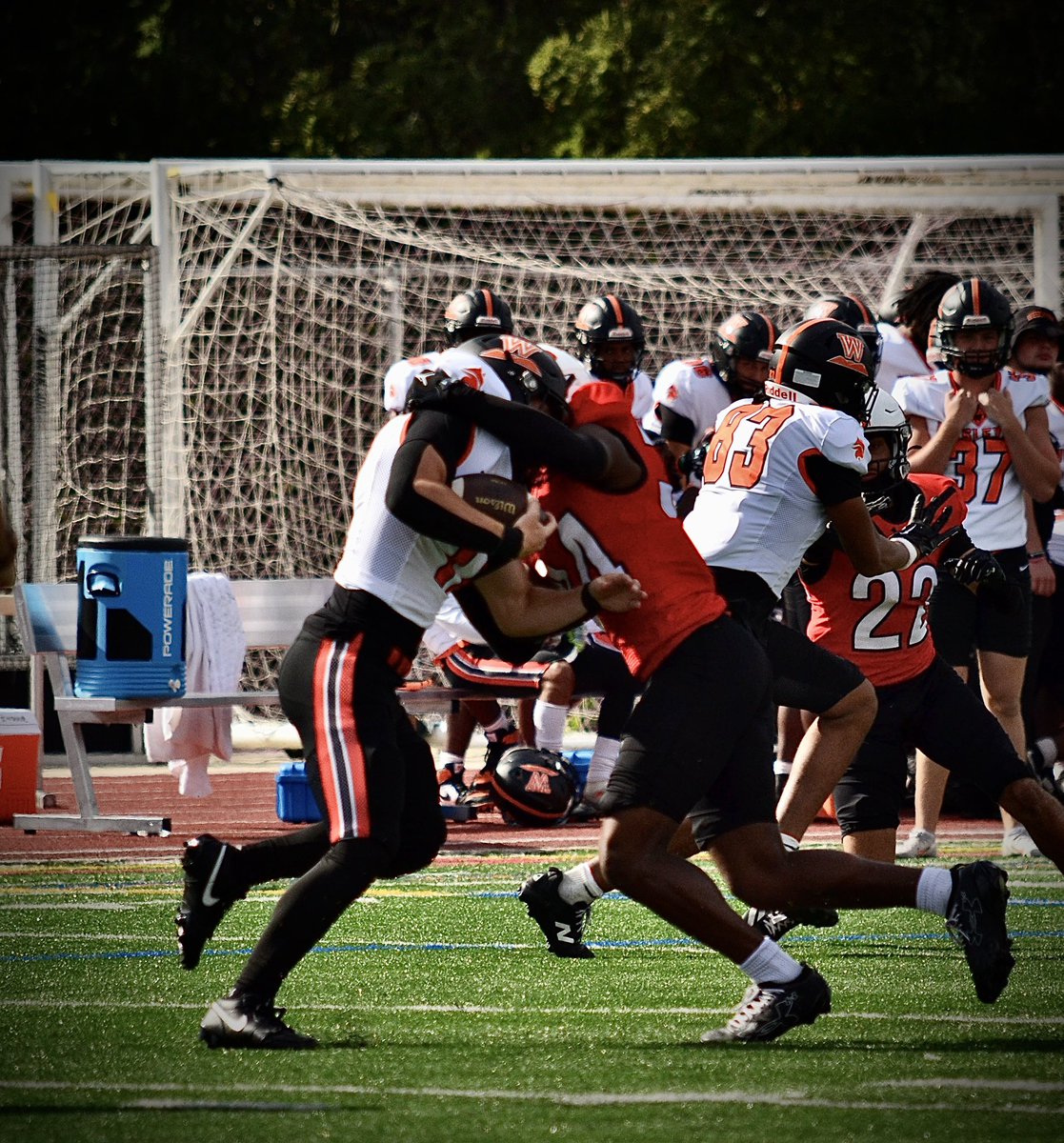 FrostburgFB's tweet photo. πΈ Reacp of the win π΄β«οΈπΎ
#earnedit #recap #win #football https://t.co/Ev0TdR2BaA