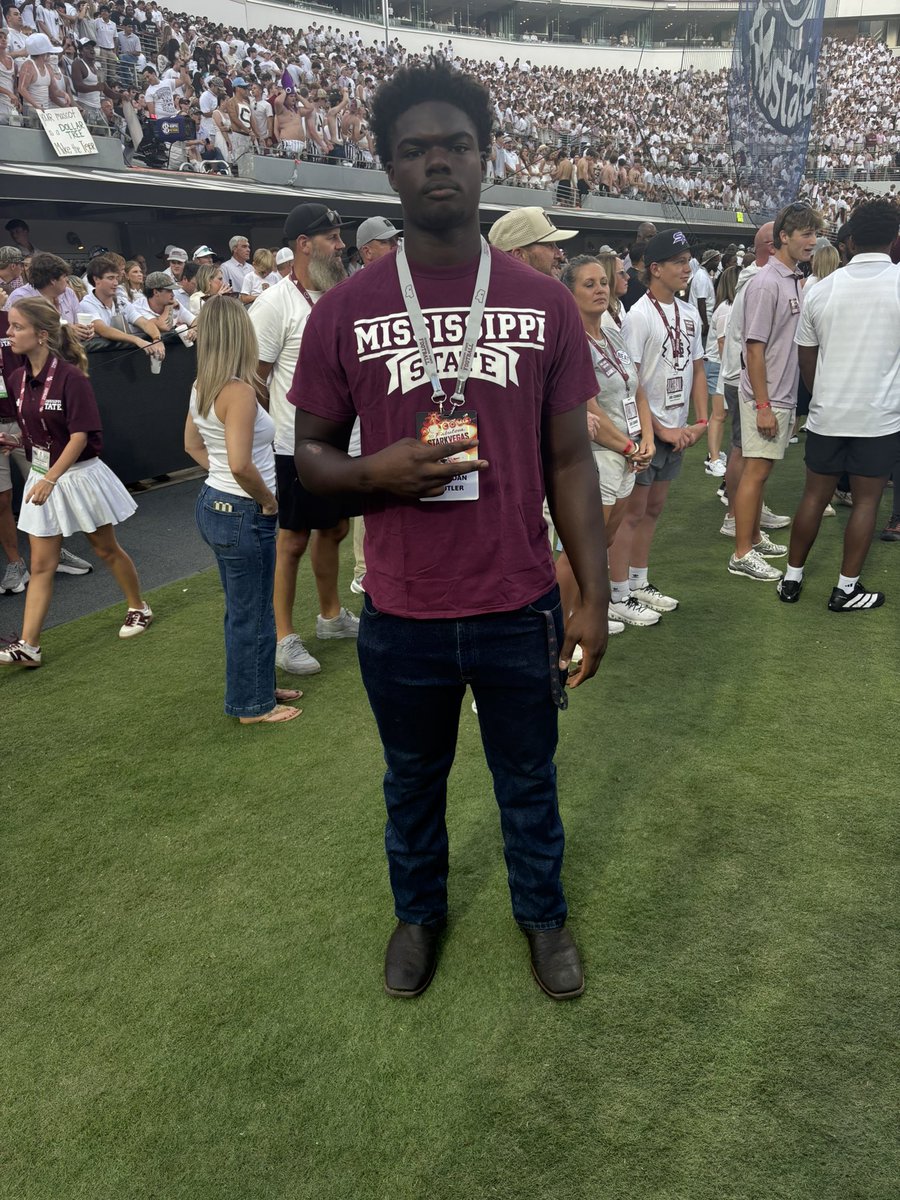 JourdanButler's tweet photo. Had a great time in Starkville yesterday! @HailStateFB @RGibsonMSU @Jcoop50 https://t.co/TD1vtieuJN
