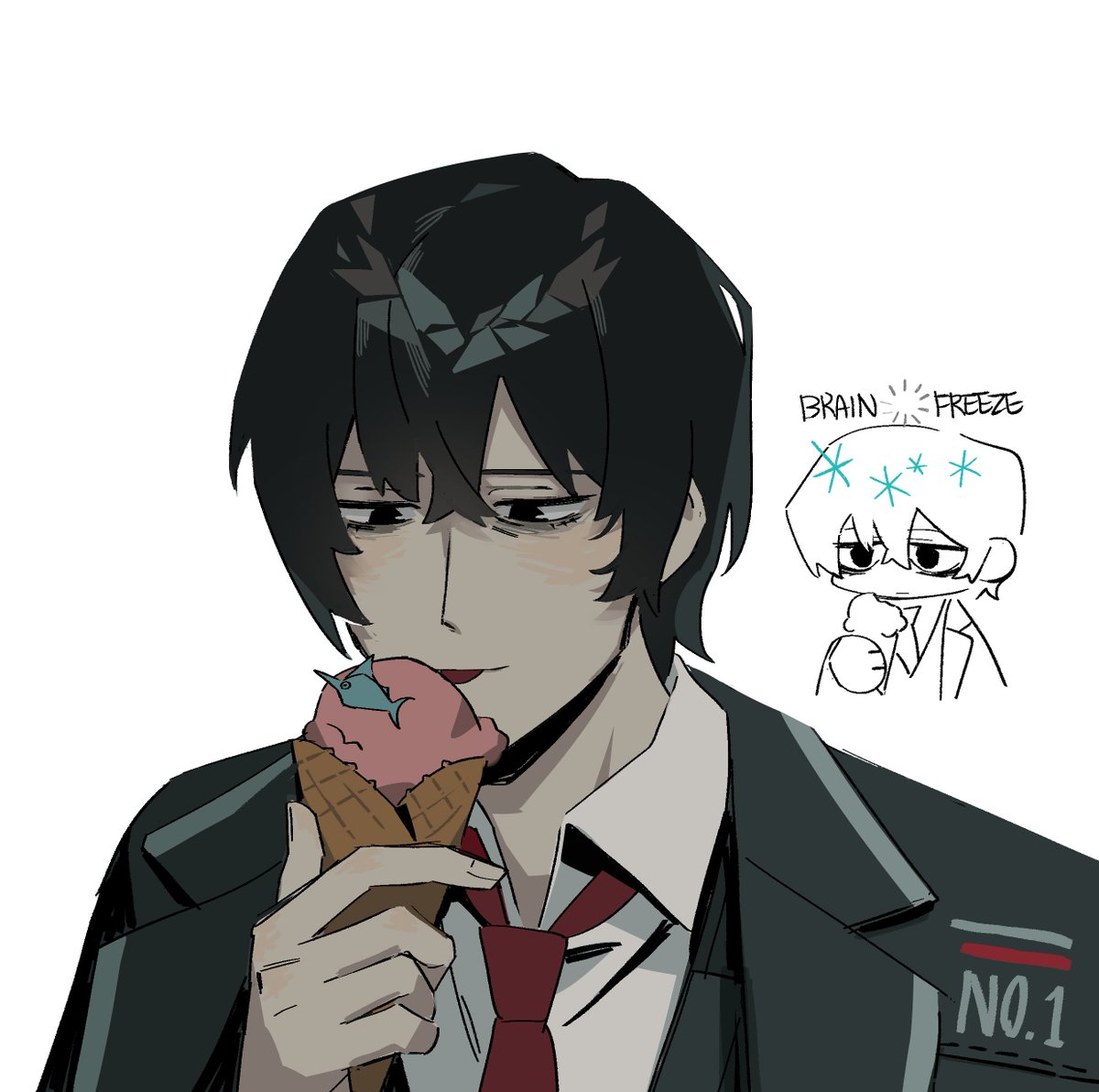ratbuchet's tweet photo. pausing canto 5 to give yi sang ice cream bc verg and charon didnt get him any. https://t.co/K1SmdrnYsY