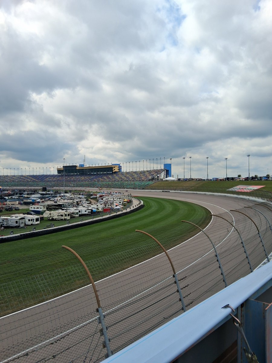 Timmy_C_95's tweet photo. Time to race the #HollywoodCasino400 @kansasspeedway.

We are LIVE now on the Motor Racing Network @MRNRadio!

#NASCAR #AskMRN https://t.co/VZDd4wKM8K