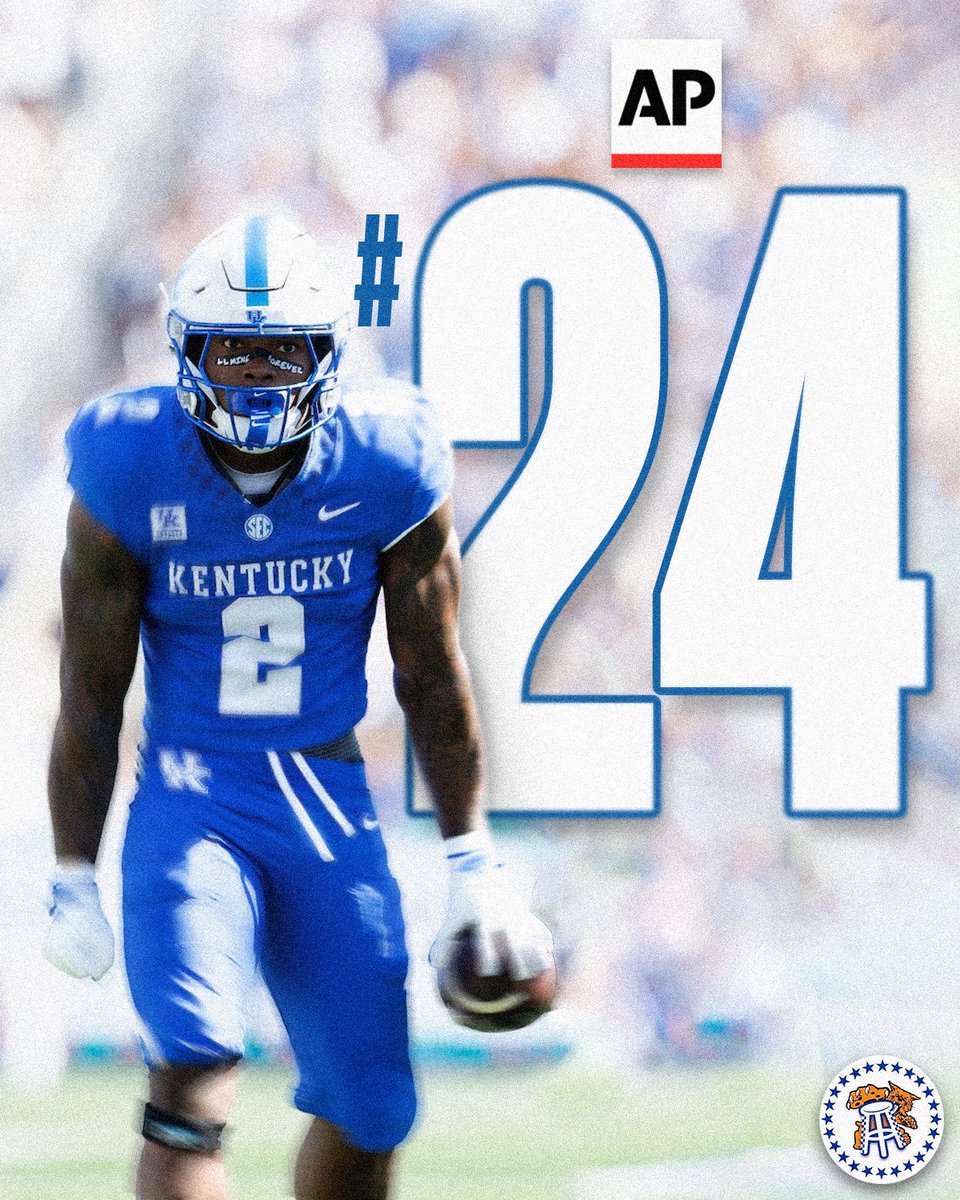 BarstoolUK's tweet photo. The Cats are in the AP Top 25 for the first time since 2023πΌ https://t.co/jtq3JbcaNx