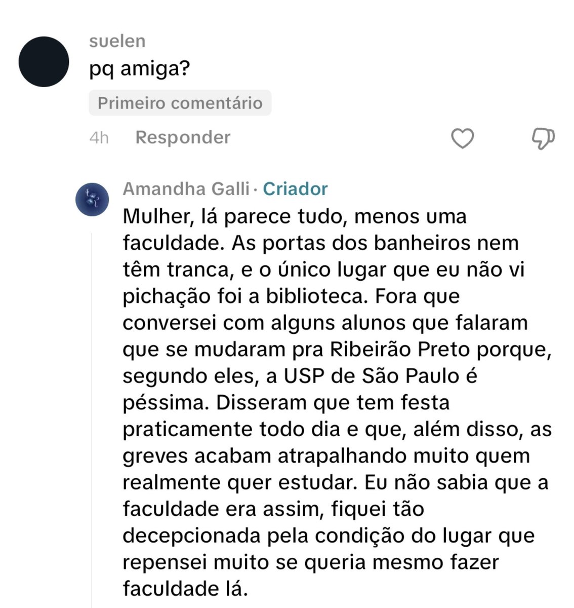 indieorbtlc's tweet photo. opiniao impopular quem fala essas coisas nao merece a universidade pública mesmo https://t.co/jPpaWWLnFz