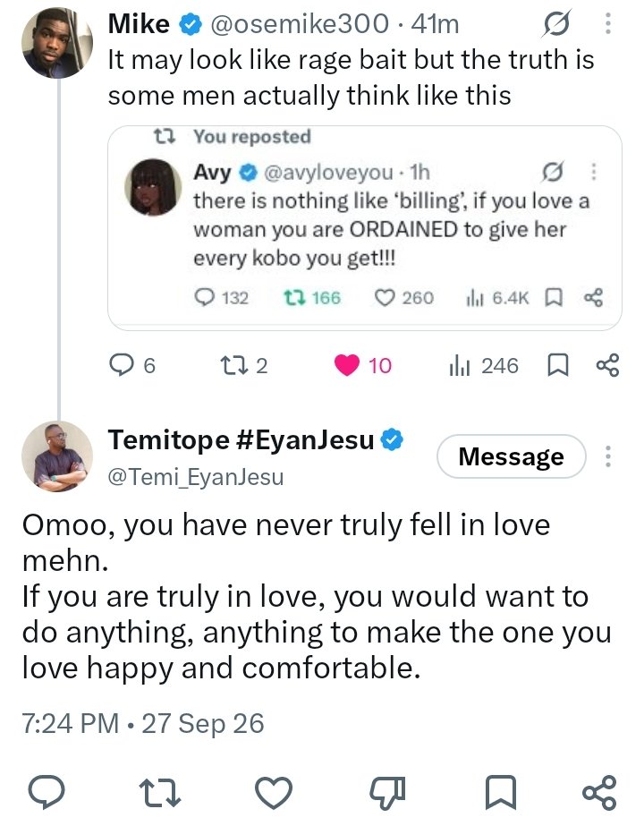 osemike300's tweet photo. Na the ordained simps be this one😭 https://t.co/GTf5btpWhV