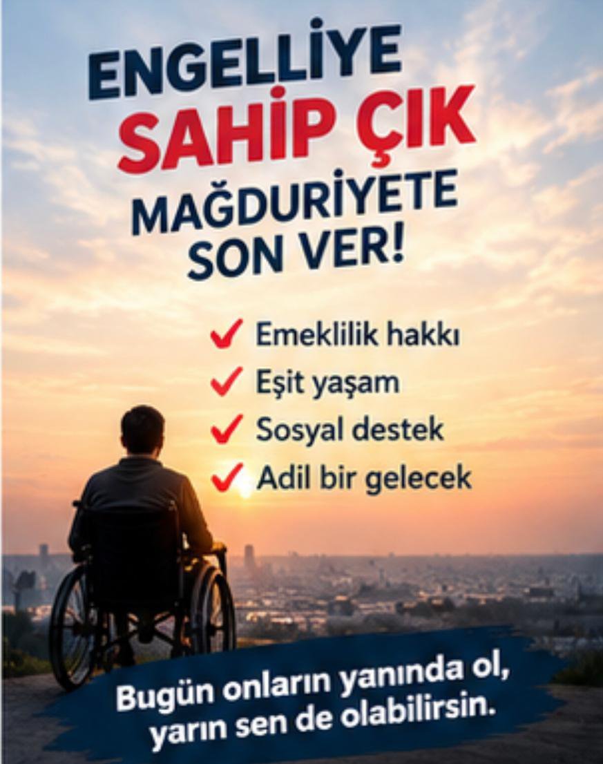 Mutlu3666265's tweet photo. @emeddernegi #ENGELLİNİNSABRIKALMADI https://t.co/GyVQQzNZKQ