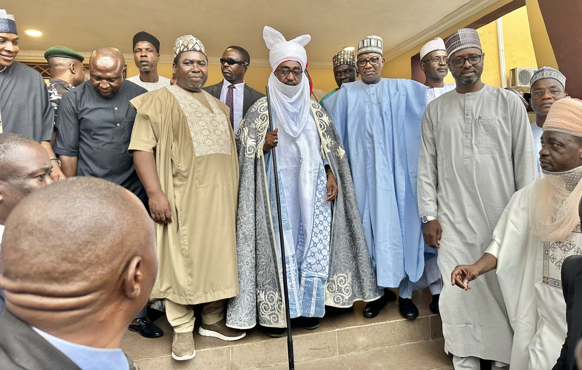inecnigeria's tweet photo. #NigeriaDecides2027: “We Have No Candidates, No Party” — INEC Chairman Reaffirms Commission’s Neutrality

The Chairman of the Independent National Electoral Commission (INEC), Prof. Joash Amupitan, SAN, visited the Emir of Zazzau, Amb. Ahmed Nuhu Bamalli, CFR, as part of activities ahead of the Commission’s planned interactive meeting with staff and readiness assessment for the 2027 General Election at the zonal level.

The Chairman was accompanied by National Commissioners, the Acting Director-General of the Electoral Institute, his Chief Press Secretary, Chief Technical Assistant, Chief of Staff and other Special Aides,, as well as directors of the Commission, to the palace of the 19th Emir of Zazzau, where he described the visit as an important stakeholder engagement ahead of the 2027 electoral activities.

The visit formed part of the Commission’s stakeholder engagement as it intensifies preparations for the 2027 elections.

The INEC Chairman said the Commission considered traditional institutions important stakeholders in the electoral process because of their influenceand grassroots reach.

He said elections were fundamentally aboutthe social contract between citizens and those entrusted with public office, stressing that public trust remained critical to the success of democracy.

According to him, INEC was commencing its preparations early because of the size and complexity of conducting elections in Nigeria.

He said the Commission had moved away from last-minute preparations and was testing, auditingand strengthening its operational systems wellahead of the 2027 polls.

INEC Chairman told the Emir that the Commission was committed to neutrality, fairness and transparency.
“We have no candidates, we have no political party, we have no interest other than the sovereign will of the people of Nigeria,” he said.