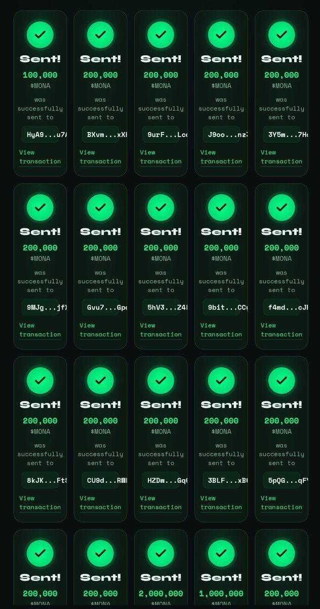 Monasolanatoken's tweet photo. CLAIM 200,000 $MONA

STEP 1: 💜 &amp; 🔄 + Follow 

STEP 2: Drop your $SOL wallet

First 2k wallets gets guaranteed airdrop https://t.co/J189Yac9nM