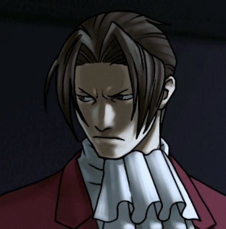 moonllitess's tweet photo. Miles "lethal face card" Edgeworth https://t.co/QhHcLNbwUu
