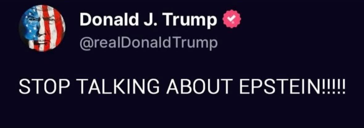 SundaeDivine's tweet photo. Now let’s resume talking about Epstein. https://t.co/SwwyLHtbV3