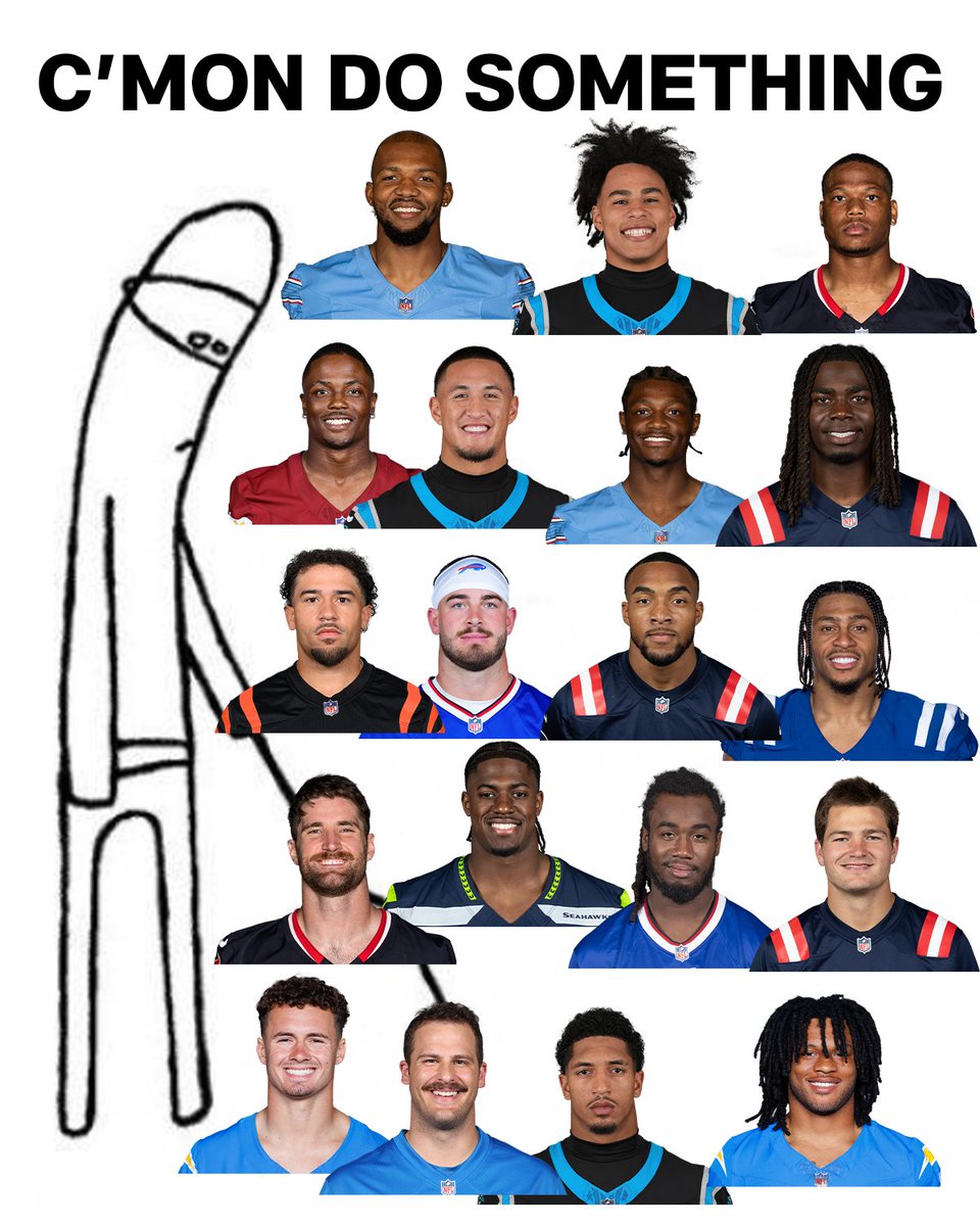 NFLFantasy's tweet photo. We're running out of room on this graphic 😭 https://t.co/pxFuy5YiPu