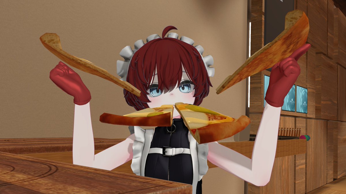 yoiyoi_vrc's tweet photo. 🍕 https://t.co/7vZ5cpJpxp