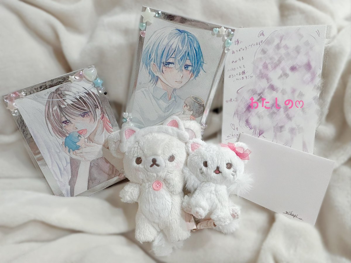sashi_ppp's tweet photo. にはさんの水彩イラストを購入させて頂きました❕꒰ᐡ´т ‧̫ т ̀ ᐡ꒱🐾♡
ストーリーを更新されている時からずっと狙っていたので、購入できてとっても嬉しいです՞⸝⸝>⩊<⸝⸝՞♡

お時間ある時にALT見ていただけたら嬉しいです(；；)♡

@nihapi_03  さんෆ https://t.co/Qftuhm7WOJ